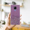 Miniatyrbild 7 av 8: Huawei MATE 20 Skal Fodral Case Cover av flexibelt TPU-silikon med glittrande glitter