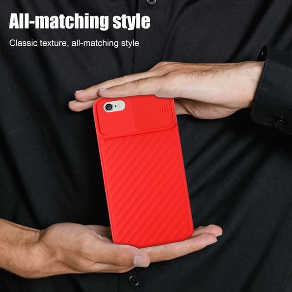 iPhone 6 PLUS / 6S PLUS Skal Fodral av flexibel TPU-silikon och med kameraskydd Mobilskydd Case Cover