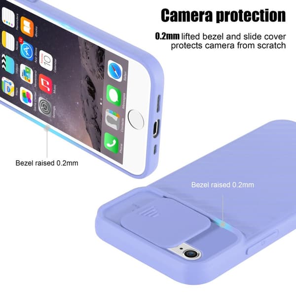 iPhone 6 PLUS / 6S PLUS Skal Fodral av flexibel TPU-silikon och med kameraskydd Mobilskydd Case Cover