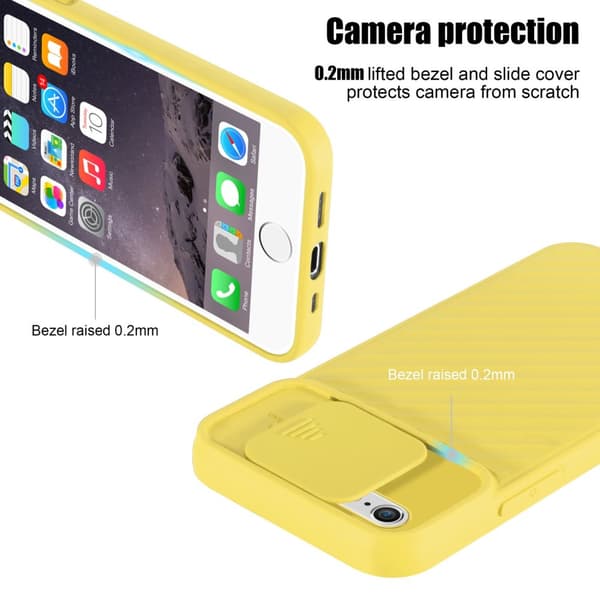 iPhone 6 PLUS / 6S PLUS Skal Fodral av flexibel TPU-silikon och med kameraskydd Mobilskydd Case Cover