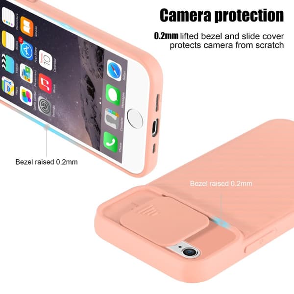 iPhone 6 PLUS / 6S PLUS Skal Fodral av flexibel TPU-silikon och med kameraskydd Mobilskydd Case Cover