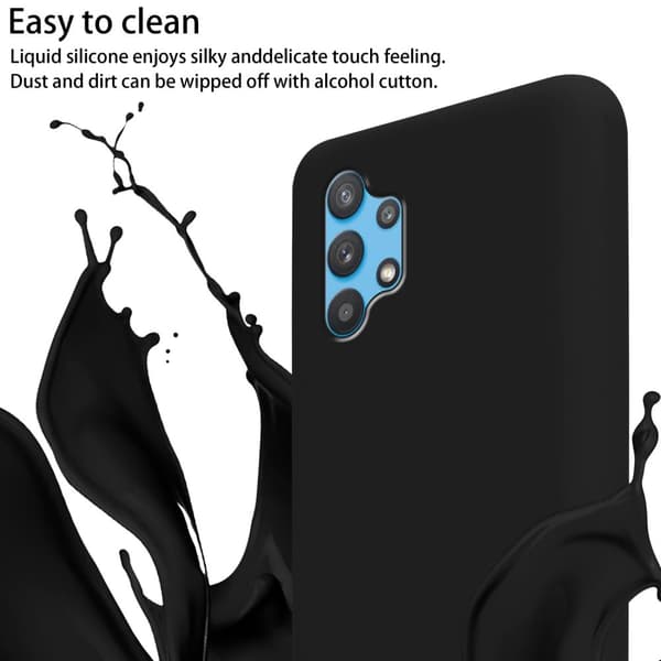 Mobiltelefonkedja för Samsung Galaxy A32 5G Fodral Skal Skyddsfodral Skyddande silikonhölje med längdjusterbart band