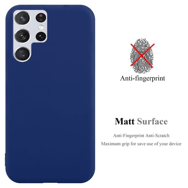 Samsung Galaxy S22 ULTRA Skal Fodral Case Cover Mobilskydd av flexibelt TPU-silikon