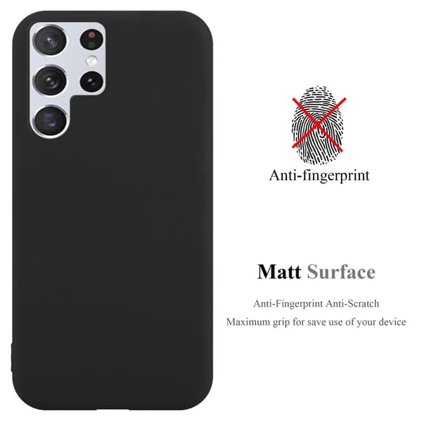 Samsung Galaxy S22 ULTRA Skal Fodral Case Cover Mobilskydd av flexibelt TPU-silikon