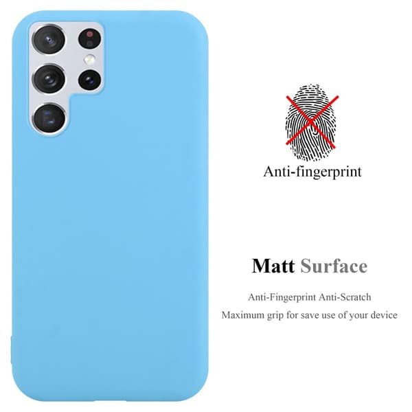 Samsung Galaxy S22 ULTRA Skal Fodral Case Cover Mobilskydd av flexibelt TPU-silikon