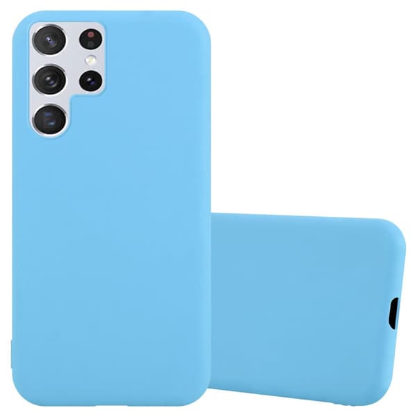 Samsung Galaxy S22 ULTRA Skal Fodral Case Cover Mobilskydd av flexibelt TPU-silikon