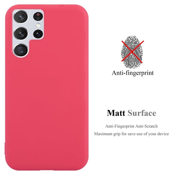 Samsung Galaxy S22 ULTRA Skal Fodral Case Cover Mobilskydd av flexibelt TPU-silikon