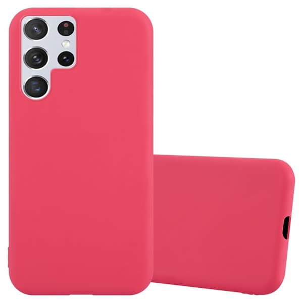 Samsung Galaxy S22 ULTRA Skal Fodral Case Cover Mobilskydd av flexibelt TPU-silikon