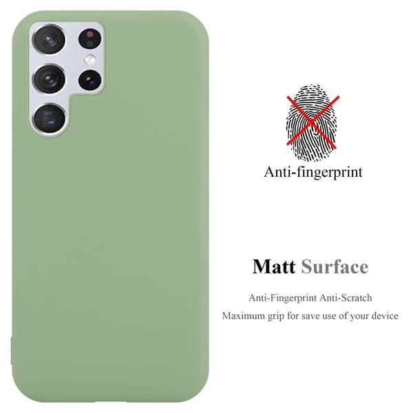 Samsung Galaxy S22 ULTRA Skal Fodral Case Cover Mobilskydd av flexibelt TPU-silikon