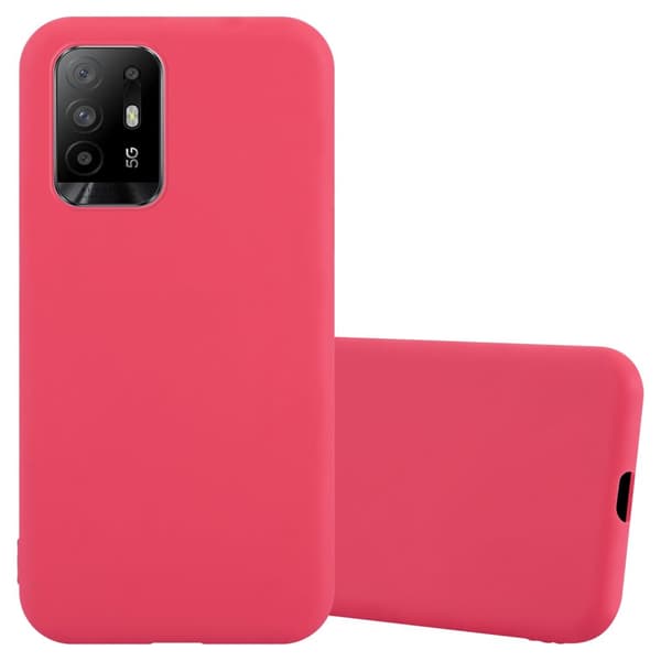 Oppo A94 5G Skal Fodral Case Cover Mobilskydd av flexibelt TPU-silikon
