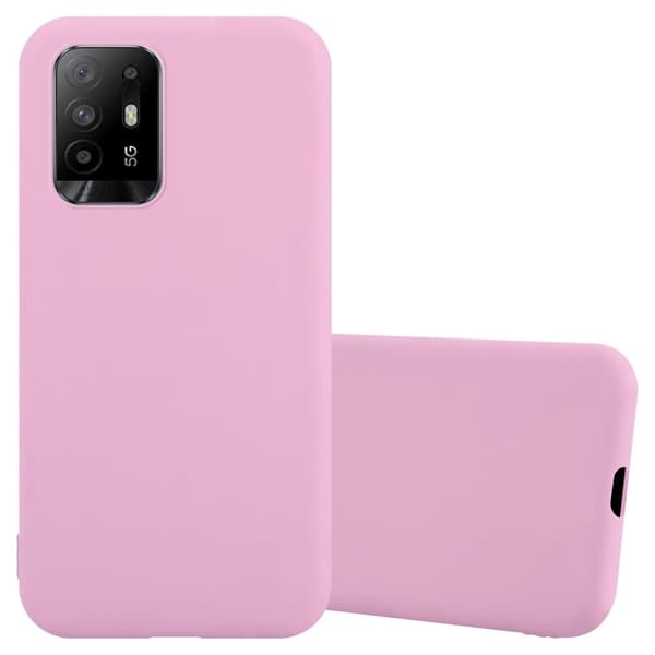 Oppo A94 5G Skal Fodral Case Cover Mobilskydd av flexibelt TPU-silikon