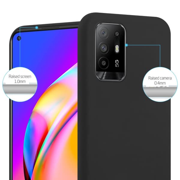 Oppo A94 5G Skal Fodral Case Cover Mobilskydd av flexibelt TPU-silikon