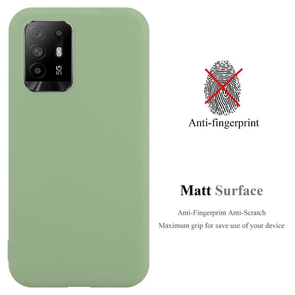 Oppo A94 5G Skal Fodral Case Cover Mobilskydd av flexibelt TPU-silikon