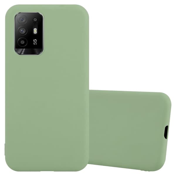 Oppo A94 5G Skal Fodral Case Cover Mobilskydd av flexibelt TPU-silikon