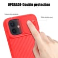 Miniatyrbilde 7 av 8: Deksel til iPhone 12 MINI Beskyttelsesdeksel av fleksibelt TPU-silikon og med kamerabeskyttelse