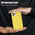 Pikkukuva 6 / 8: iPhone 11 PRO Suojakuori Suojakotelo joka on valmistettu joustavasta TPU-silikonista ja jossa on kameran suojaus