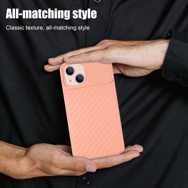 iPhone 13 Skal Fodral av flexibel TPU-silikon och med kameraskydd Mobilskydd Case Cover