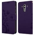 Miniatyrbild 8 av 8: Huawei MATE 10 PRO Skal Fodral i blomdesign Mobilskydd Case Cover med magnetisk stängning, ståfunktion och kortplatser