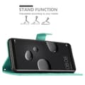Miniatyrbilde 4 av 8: Deksel til Huawei MATE 10 PRO Lommebokdeksel i blomster design med magnetisk lukking, stativfunksjon og kortplasser
