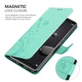 Miniatyrbilde 5 av 8: Deksel til Huawei MATE 10 PRO Lommebokdeksel i blomster design med magnetisk lukking, stativfunksjon og kortplasser