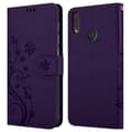 Miniatyrbild 8 av 8: Huawei Y7 2019 / Y7 PRIME 2019 Skal Fodral i blomdesign Mobilskydd Case Cover med magnetisk stängning, ståfunktion och kortplatser