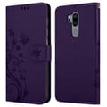 Miniatyrbild 8 av 8: LG G7 ThinQ / FIT / ONE Skal Fodral i blomdesign Mobilskydd Case Cover med magnetisk stängning, ståfunktion och kortplatser