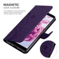 Miniatyrbilde 4 av 7: Deksel til Huawei MATE 10 LITE / NOVA 2i Lommebokdeksel i blomster design med magnetisk lukking, stativfunksjon og kortplasser