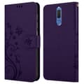 Miniatyrbilde 7 av 7: Deksel til Huawei MATE 10 LITE / NOVA 2i Lommebokdeksel i blomster design med magnetisk lukking, stativfunksjon og kortplasser