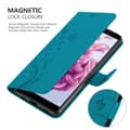 Miniatyrbilde 4 av 7: Deksel til Huawei MATE 10 LITE / NOVA 2i Lommebokdeksel i blomster design med magnetisk lukking, stativfunksjon og kortplasser