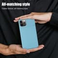 Miniatyrbild 6 av 8: iPhone 12 / 12 PRO Skal Fodral av flexibel TPU-silikon och med kameraskydd Mobilskydd Case Cover