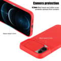 Miniatyrbild 3 av 8: iPhone 12 / 12 PRO Skal Fodral av flexibel TPU-silikon och med kameraskydd Mobilskydd Case Cover
