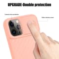 Miniatyrbild 7 av 8: iPhone 12 / 12 PRO Skal Fodral av flexibel TPU-silikon och med kameraskydd Mobilskydd Case Cover