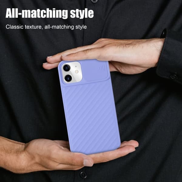 iPhone 11 Skal Fodral av flexibel TPU-silikon och med kameraskydd Mobilskydd Case Cover