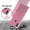 Miniatyrbild 6 av 8: Huawei P20 LITE 2018 / NOVA 3E Skal Fodral Case Cover av flexibelt TPU-silikon med glittrande glitter