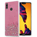 Miniatyrbild 1 av 8: Huawei P20 LITE 2018 / NOVA 3E Skal Fodral Case Cover av flexibelt TPU-silikon med glittrande glitter