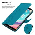 Miniatyrbilde 10 av 11: Deksel til OnePlus 5T Lommebokdeksel i blomster design med magnetisk lukking, stativfunksjon og kortplasser