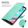 Miniatyrbild 5 av 8: OnePlus 5T Skal Fodral i blomdesign Mobilskydd Case Cover med magnetisk stängning, ståfunktion och kortplatser