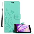 Miniatyrbilde 1 av 8: Deksel til OnePlus 5 Lommebokdeksel i blomster design med magnetisk lukking, stativfunksjon og kortplasser
