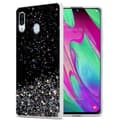 Pikkukuva 1 / 7: Samsung Galaxy A40 Suojakuori Suojakotelo joustavasta TPU-silikonista jossa on kimaltelevaa glitteriä