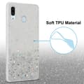 Pikkukuva 3 / 7: Samsung Galaxy A40 Suojakuori Suojakotelo joustavasta TPU-silikonista jossa on kimaltelevaa glitteriä