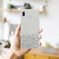 Pikkukuva 6 / 7: Samsung Galaxy A40 Suojakuori Suojakotelo joustavasta TPU-silikonista jossa on kimaltelevaa glitteriä