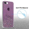 Miniatyrbild 3 av 7: iPhone 7 PLUS / 7S PLUS / 8 PLUS Skal Fodral Case Cover av flexibelt TPU-silikon med glittrande glitter