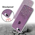 Miniatyrbild 5 av 7: iPhone 7 PLUS / 7S PLUS / 8 PLUS Skal Fodral Case Cover av flexibelt TPU-silikon med glittrande glitter