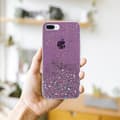 Miniatyrbild 6 av 7: iPhone 7 PLUS / 7S PLUS / 8 PLUS Skal Fodral Case Cover av flexibelt TPU-silikon med glittrande glitter