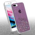 Miniatyrbild 2 av 7: iPhone 7 PLUS / 7S PLUS / 8 PLUS Skal Fodral Case Cover av flexibelt TPU-silikon med glittrande glitter