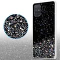 Miniatyrbild 5 av 8: Samsung Galaxy A71 4G Skal Fodral Case Cover av flexibelt TPU-silikon med glittrande glitter