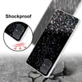 Miniatyrbild 6 av 8: Samsung Galaxy A71 4G Skal Fodral Case Cover av flexibelt TPU-silikon med glittrande glitter