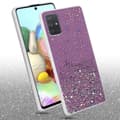 Miniatyrbild 3 av 8: Samsung Galaxy A71 4G Skal Fodral Case Cover av flexibelt TPU-silikon med glittrande glitter
