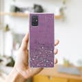 Miniatyrbild 7 av 8: Samsung Galaxy A71 4G Skal Fodral Case Cover av flexibelt TPU-silikon med glittrande glitter
