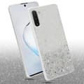 Miniatyrbild 3 av 8: Samsung Galaxy NOTE 10 Skal Fodral Case Cover av flexibelt TPU-silikon med glittrande glitter